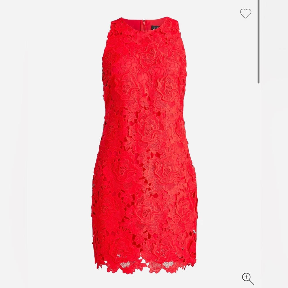 J Crew Luxe Lace Dress, size 10, NWT